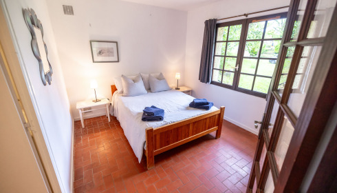 Mas Bas Lotus Lake, Carp fishing with accommodation, Double Bedroom (Ground Floor)
