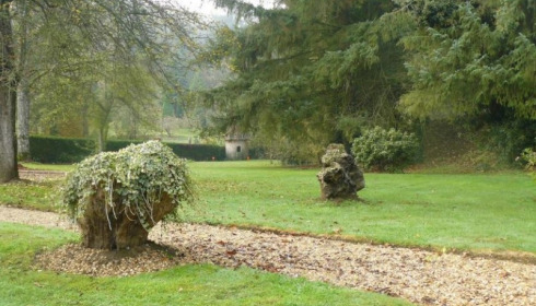 La Fonte, French Carp Lake, Back Garden