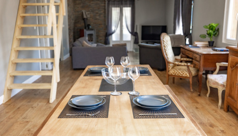 Mystique, Carp Fishing France with Accommodation, Dining Area