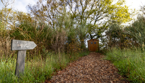 Emeraude, Big Carp in France, Compost toilets close to swims