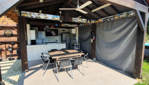 Golden Carp Lake, Big Carp Fishing France with a Social Lodge, facility photo 9