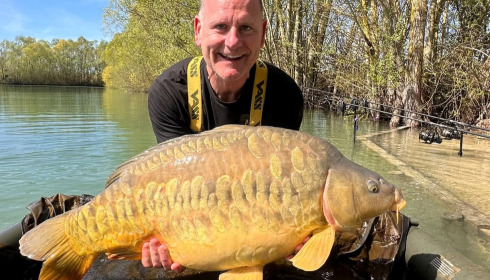 A carp from Fullys Lake, Apr 2026
