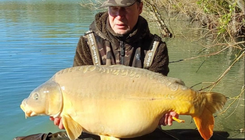 A carp from Fullys Lake, Mar 2026