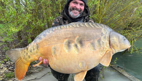 A carp from Fullys Lake, Apr 2026
