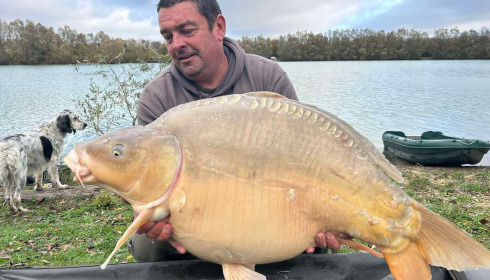 A carp from Fullys Lake, Dec 2025
