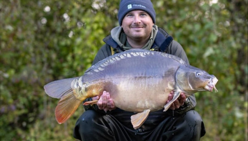 A carp from Fullys Lake, Oct 2025