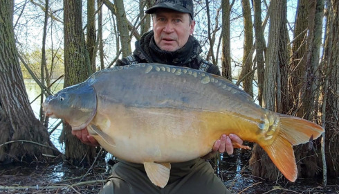 A carp from Fullys Lake, Mar 2026