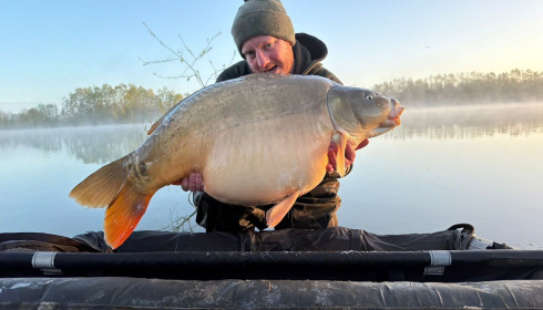A carp from Fullys Lake, Apr 2026