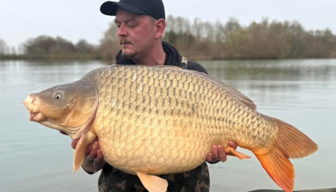 A 52 lb 9 oz carp from Fullys Lake, Mar 2026