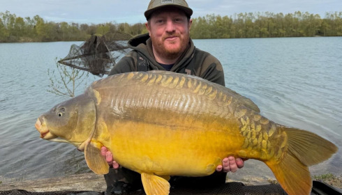 A carp from Fullys Lake, Apr 2026
