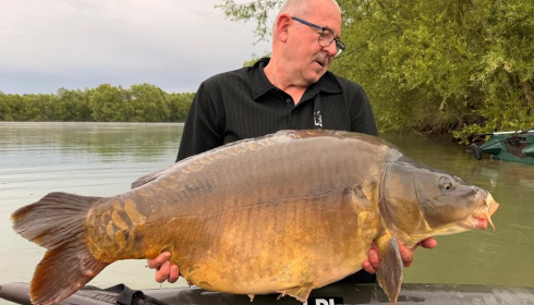 A 63 lb carp from Fullys Lake, Jun 2026