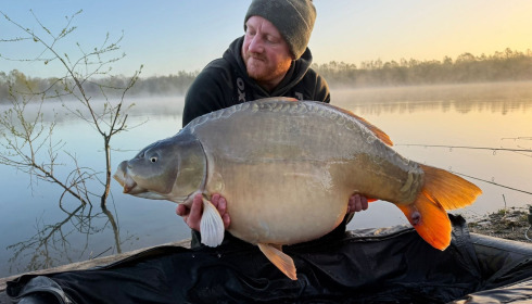 A carp from Fullys Lake, Apr 2026