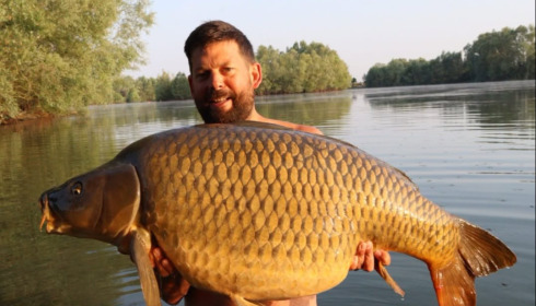 A 57 lb carp from Fullys Lake, Jul 2026
