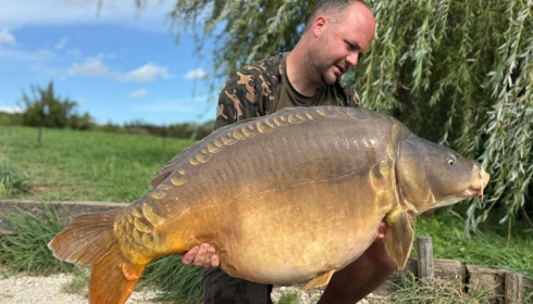 A 67 lb 4 oz carp from Fullys Lake, Sep 2025