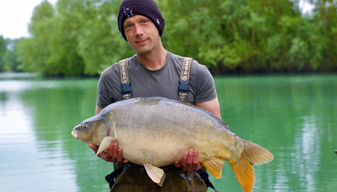A carp from Fullys Lake, May 2026