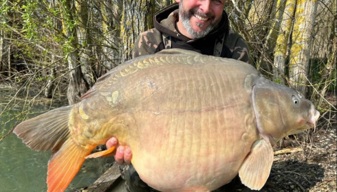 A carp from Fullys Lake, Apr 2026