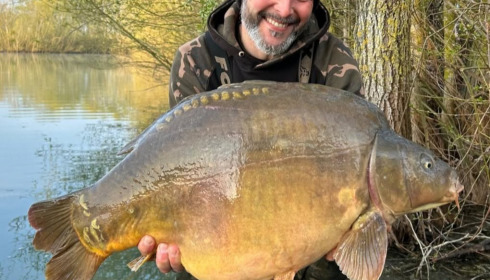 A carp from Fullys Lake, Apr 2026