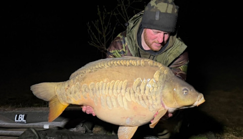 A carp from Fullys Lake, Apr 2026