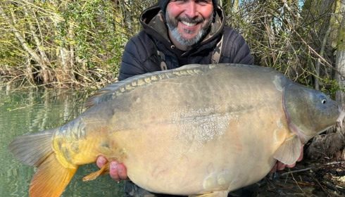 A carp from Fullys Lake, Apr 2026