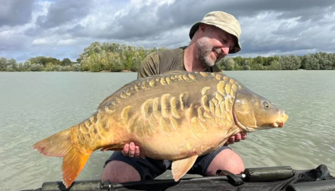 A carp from Fullys Lake, Sep 2025