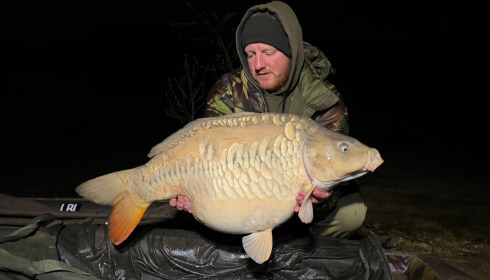 A carp from Fullys Lake, Apr 2026