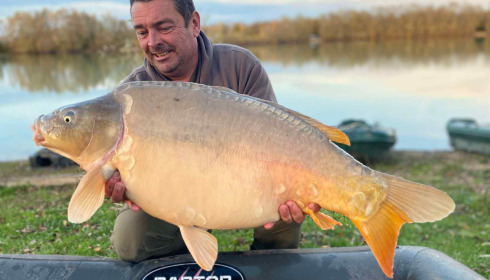 A carp from Fullys Lake, Dec 2025
