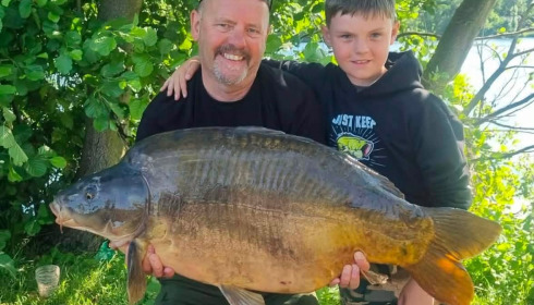 A carp from Sky Lake, Jul 2026