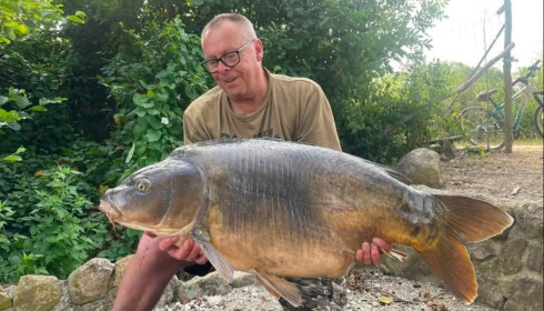 A carp from Sky Lake, Jul 2026
