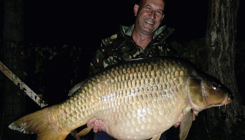 A 57 lb 12 oz carp from Sky Lake, Common, Sep 2026