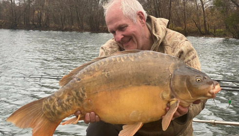 A carp from Sky Lake, Dec 2025