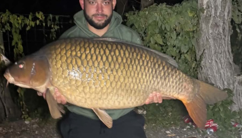 A 72 lb carp from Sky Lake, Joseph, Sep 2026