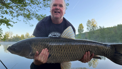 A 39 lb grass carp from Sky Lake, 39 grassie, Apr 2026