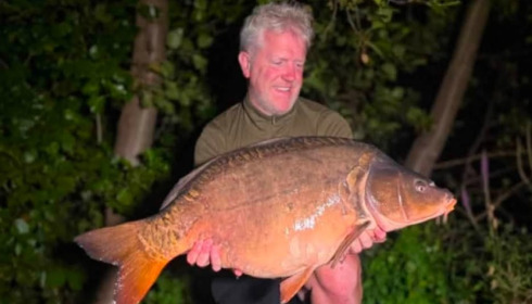 A carp from Sky Lake, Aug 2026
