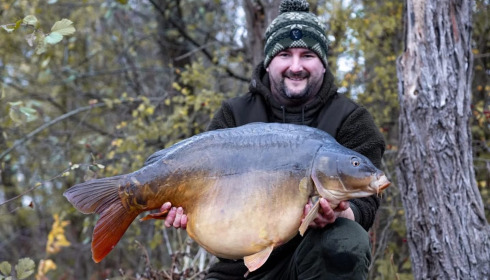A carp from Sky Lake, Nov 2025