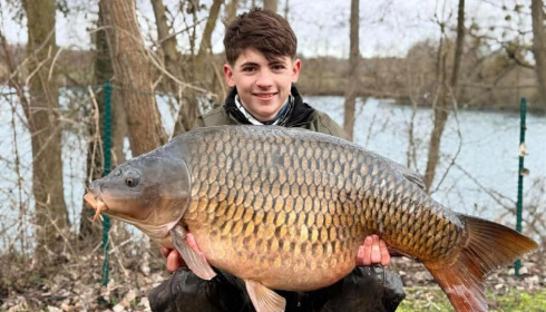 A carp from Sky Lake, Feb 2026