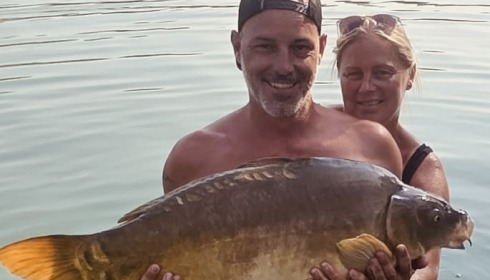A carp from Golden Carp Lake, Aug 2026