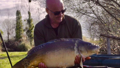 A carp from Golden Carp Lake, Mar 2026