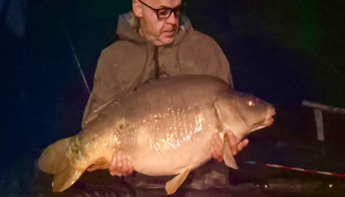 A carp from Golden Carp Lake, Mar 2026