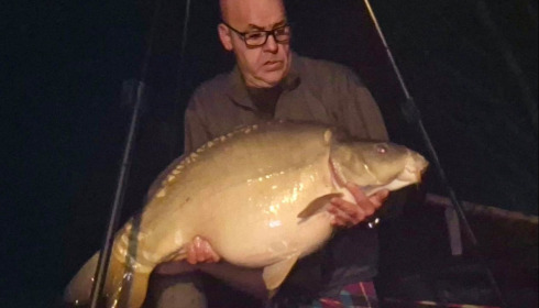A carp from Golden Carp Lake, Mar 2026