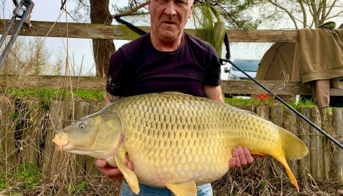 A carp from Golden Carp Lake, Mar 2026
