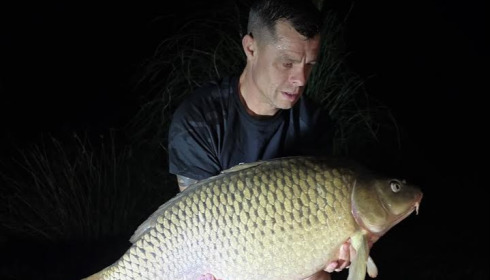 A carp from Heart Lake, Oct 2026