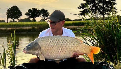A carp from Heart Lake, Aug 2026