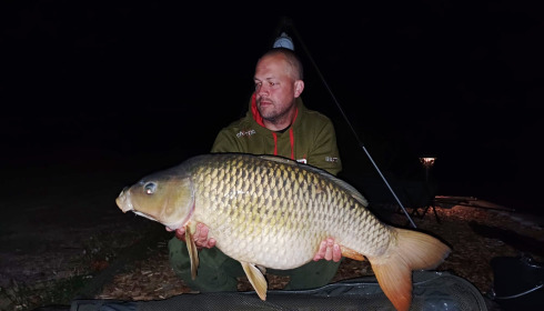 A carp from Heart Lake, Aug 2026