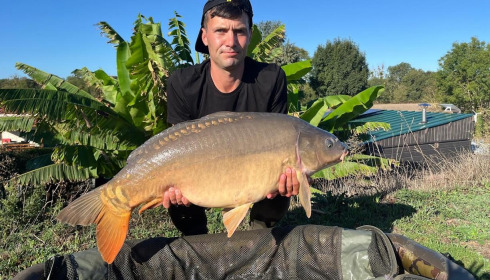A carp from Heart Lake, Oct 2026
