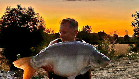 A carp from Heart Lake, Aug 2026