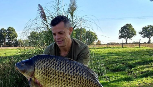 A carp from Heart Lake, Oct 2026