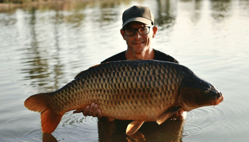 A carp from Heart Lake, Aug 2026