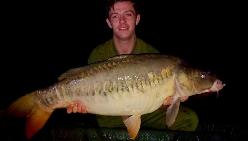 A carp from Heart Lake, Sep 2025