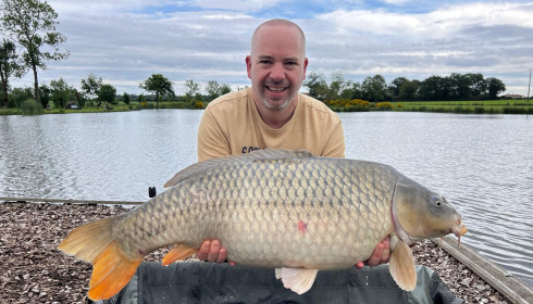 A carp from Heart Lake, Jul 2025
