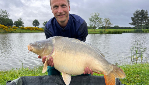 A carp from Heart Lake, Jul 2025